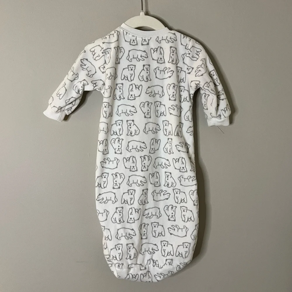 Carters Polar Bear Print Kids Pajama Sleep Sack